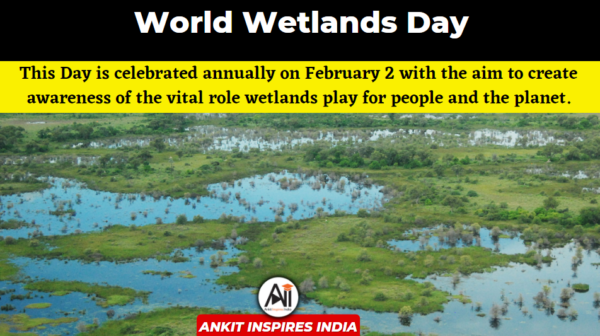 World Wetlands Day Ankit Inspires India