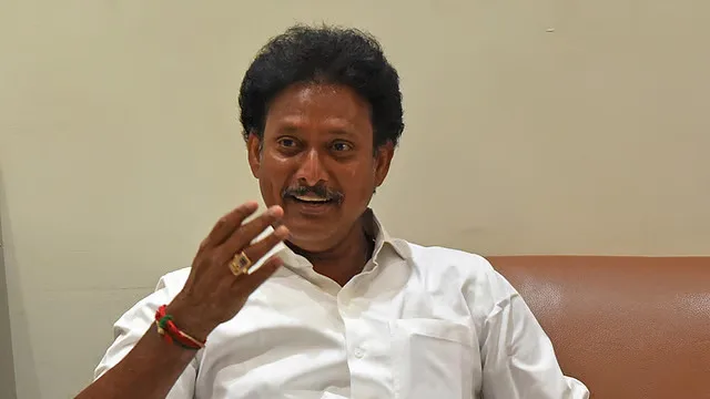 Former Tamil Nadu School Education Minister Anbil Mahesh Poyyamozhi.  File | Express/MK Ashok Kumar