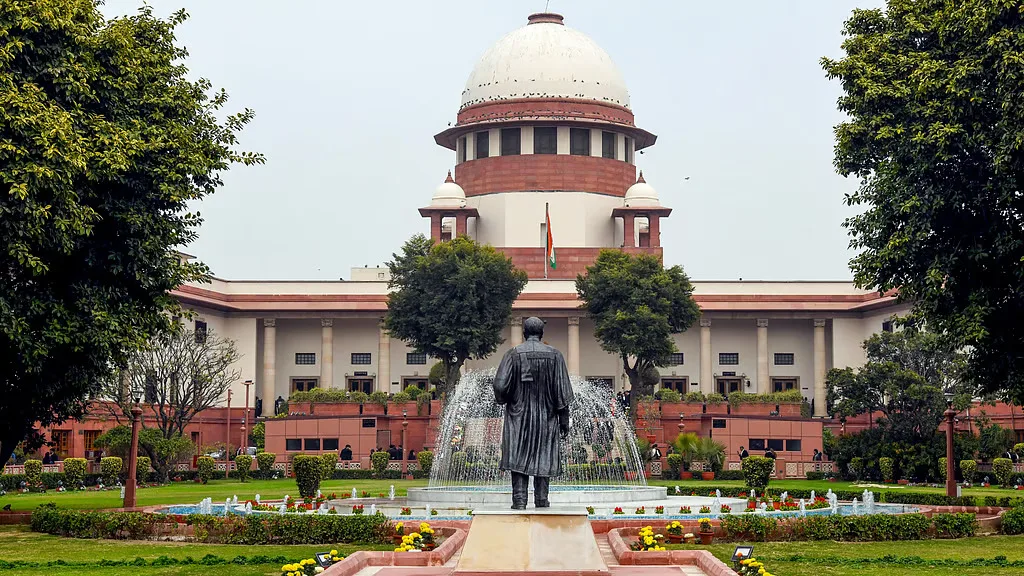 A view of the Supreme Court of India building in New Delhi.(File photo | ANI)