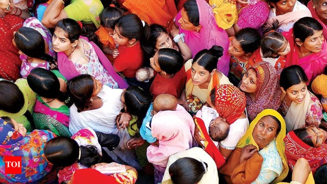 India's birth rate falls total fertility rate declines for the first time in two years