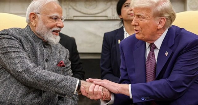 Trump expressed his desire to reset relations with India