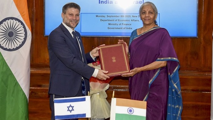 Bilateral investment agreement signed between India and Israel
