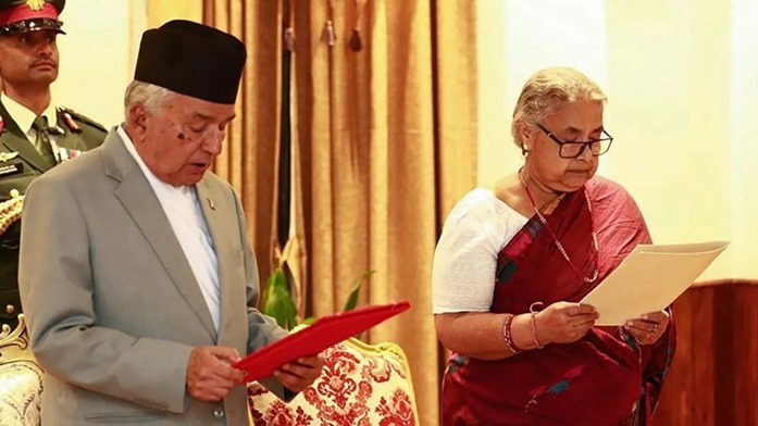 Karki became the first woman PM in Nepal