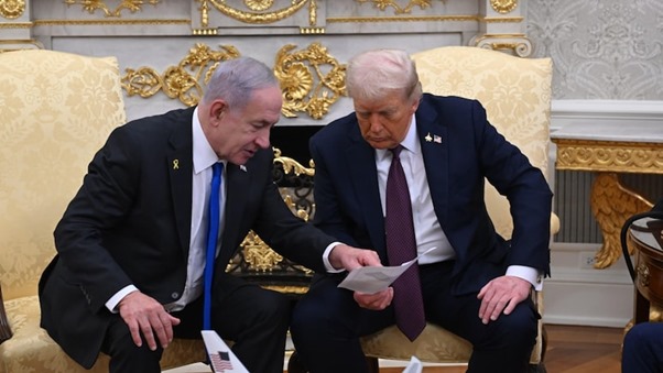 Trump and Netanyahu agree on new US peace plan for Gaza and warn Hamas to accept it