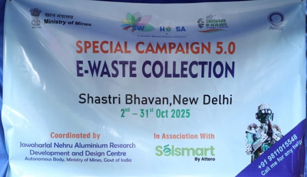 Department of Defence commences implementation phase of Special Drive 5.0 on e-waste disposal