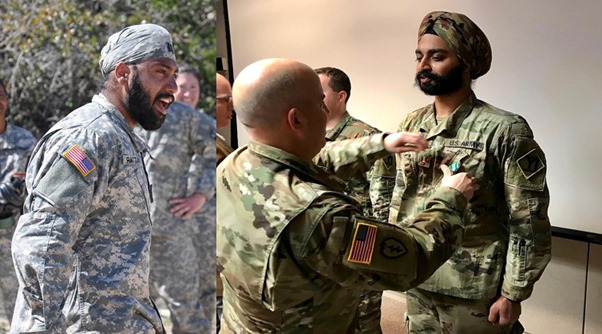 Beards are banned in the US military