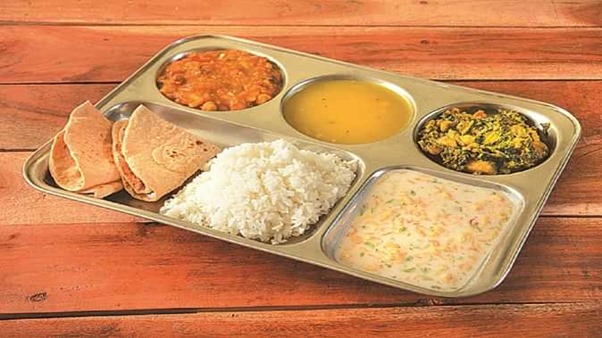 price of vegetarian thali decreased by 10% and non-vegetarian thali became cheaper by 6%