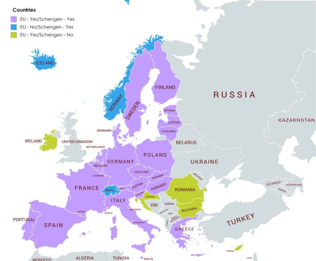 EU new biometric entry-exit system