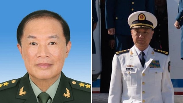 7 army officers dismissed in China