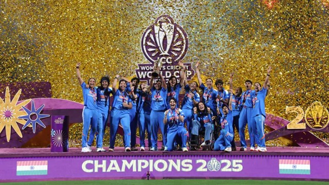 india became the champions of the womens world cup