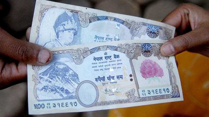 India including Nepal are getting their notes printed from China