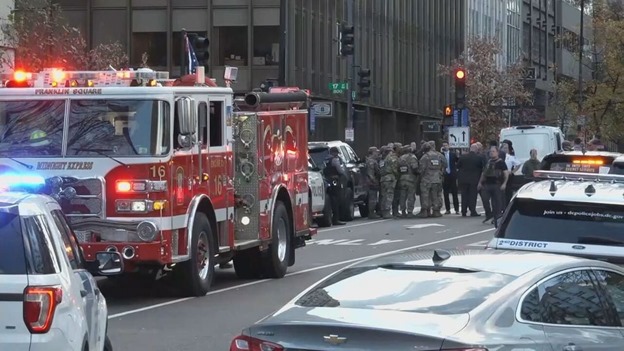 Shooting near the White House