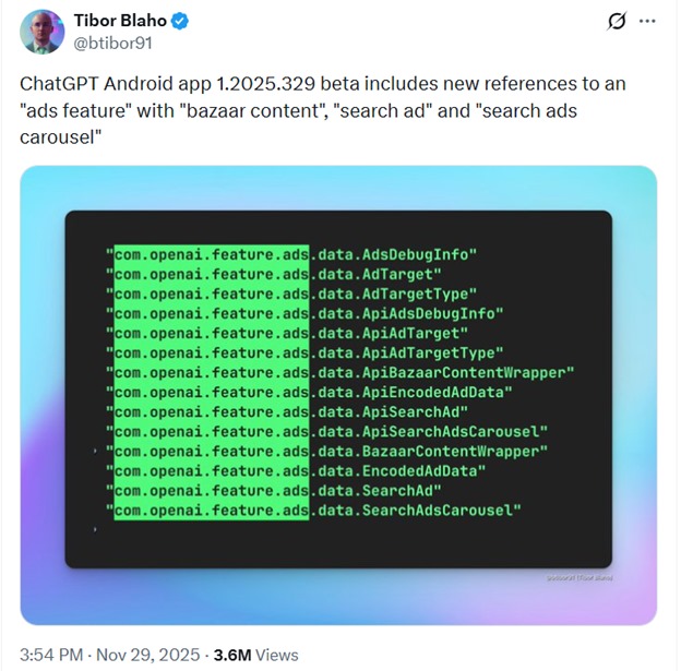 chatgpt may soon see ads