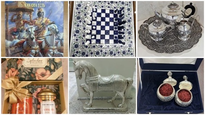 pm modi gave many gifts to putin