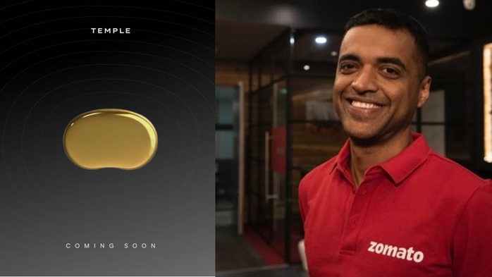 zomato founder deepinder goyal hints at temple device launch