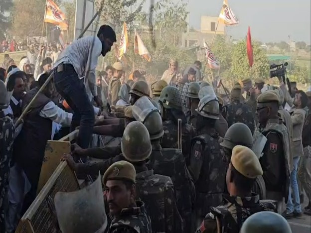 Farmers protest in Hanumangarh turns violent