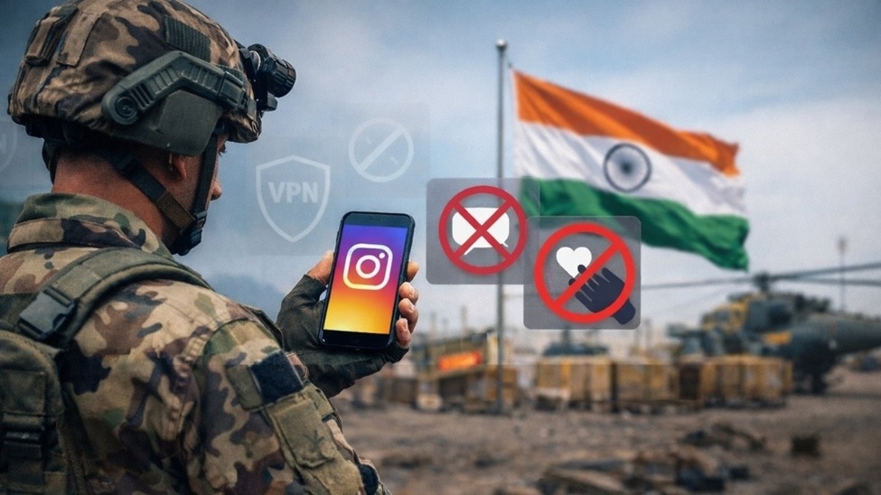 Army personnel get limited access to social media