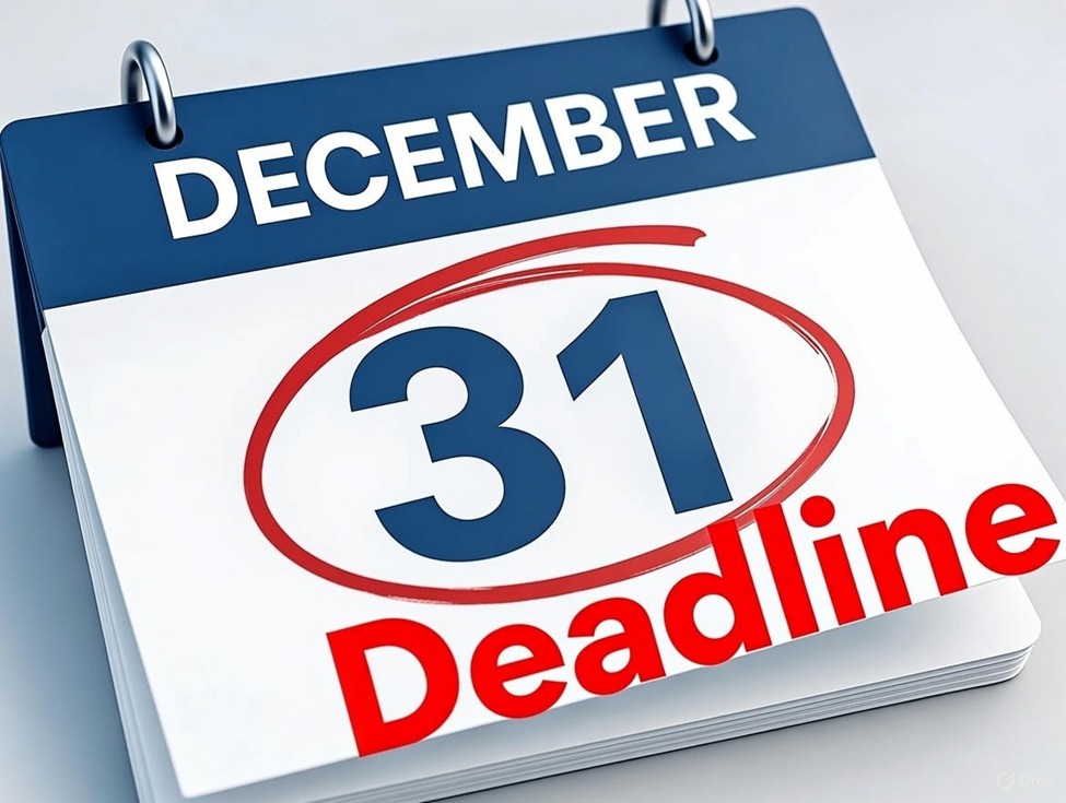 Complete these 4 important tasks before the end of the year