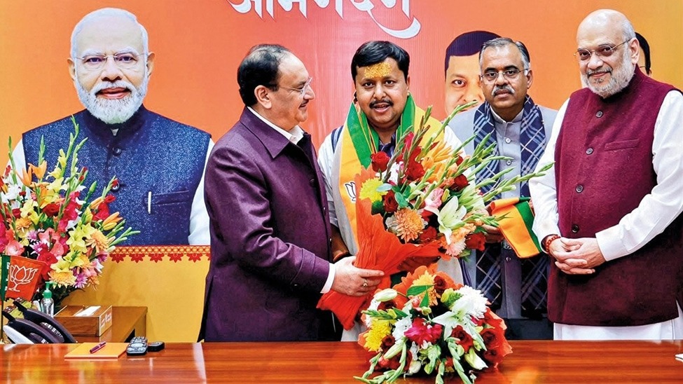 Nitin Nabin becomes 12th National President of BJP