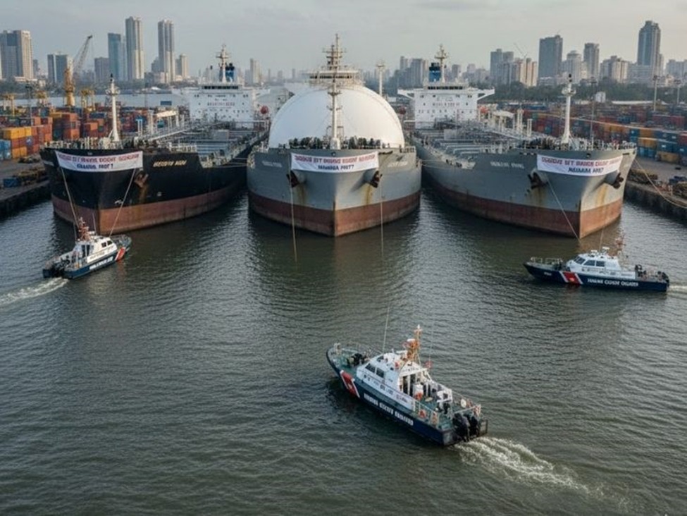 oil tankers seized near Mumbai Iranian