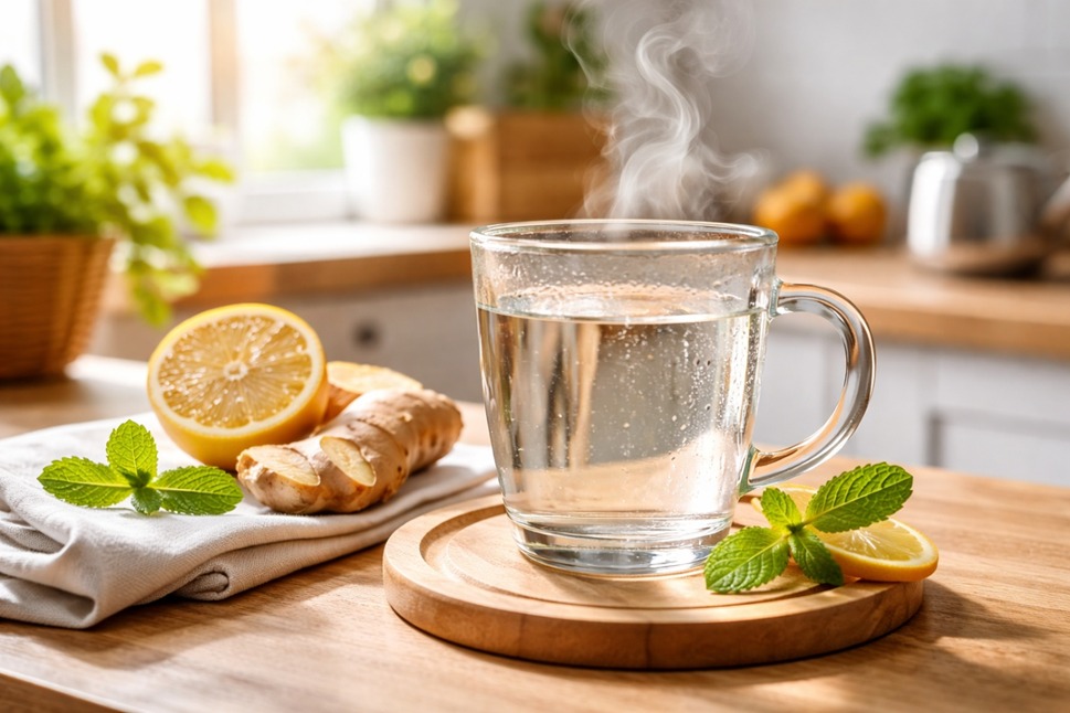 trend of drink hot water