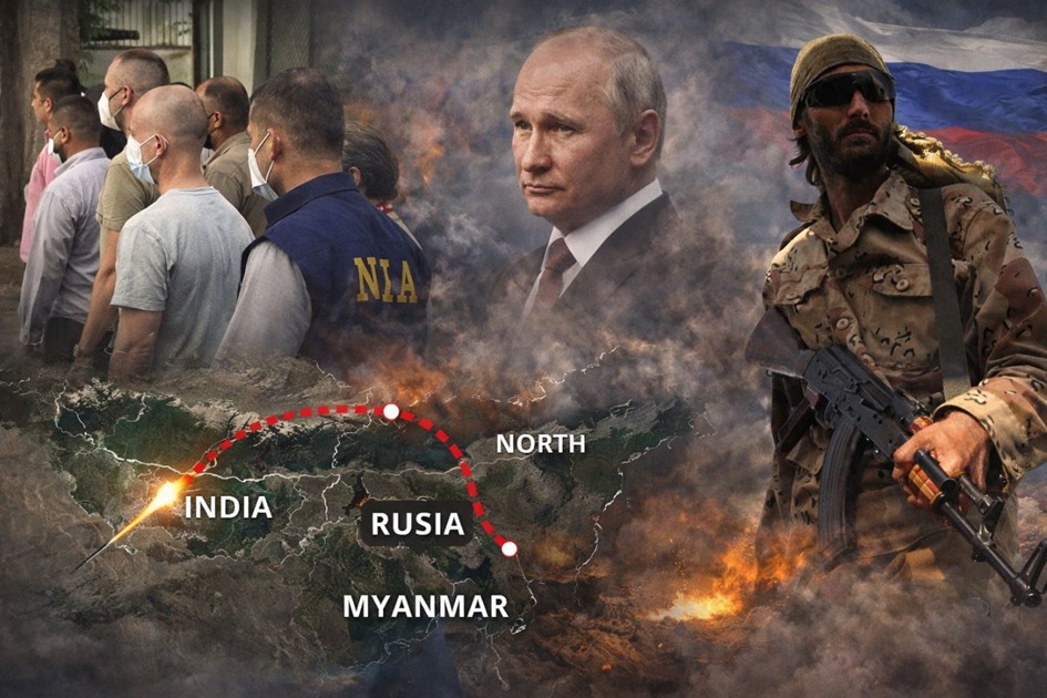 NIA action after information from Russia