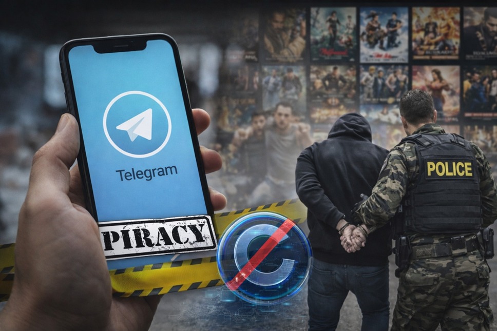 Telegram piracy channels banned