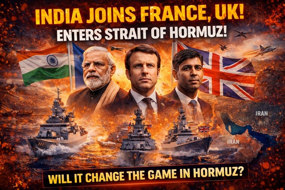 India enters with France and the UK