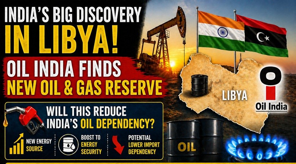 India discover new oil and gas reserves Libya