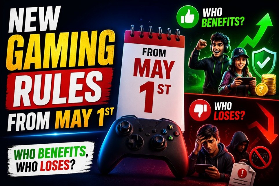 New gaming rules from May 1