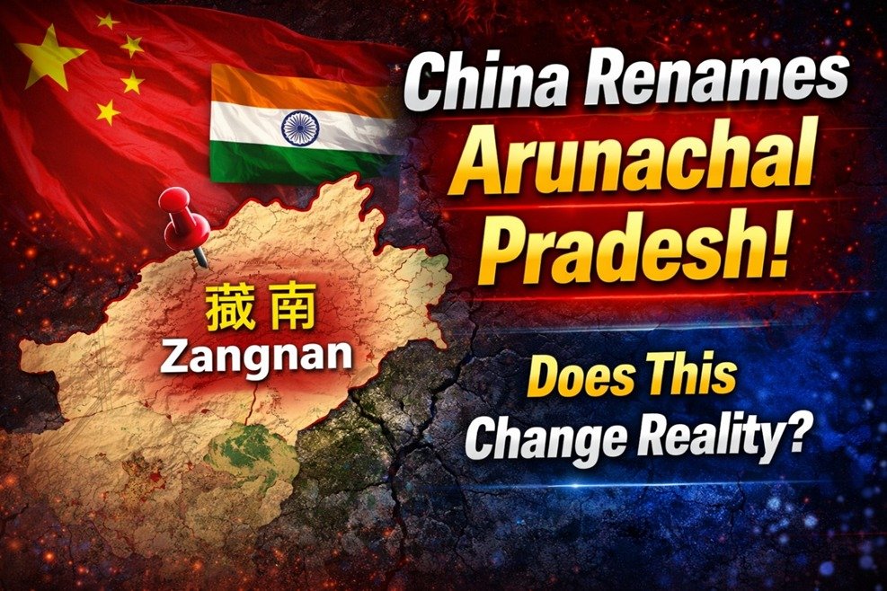 China rename arunachal pradesh
