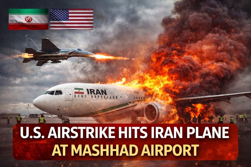 US attack an Iranian plane