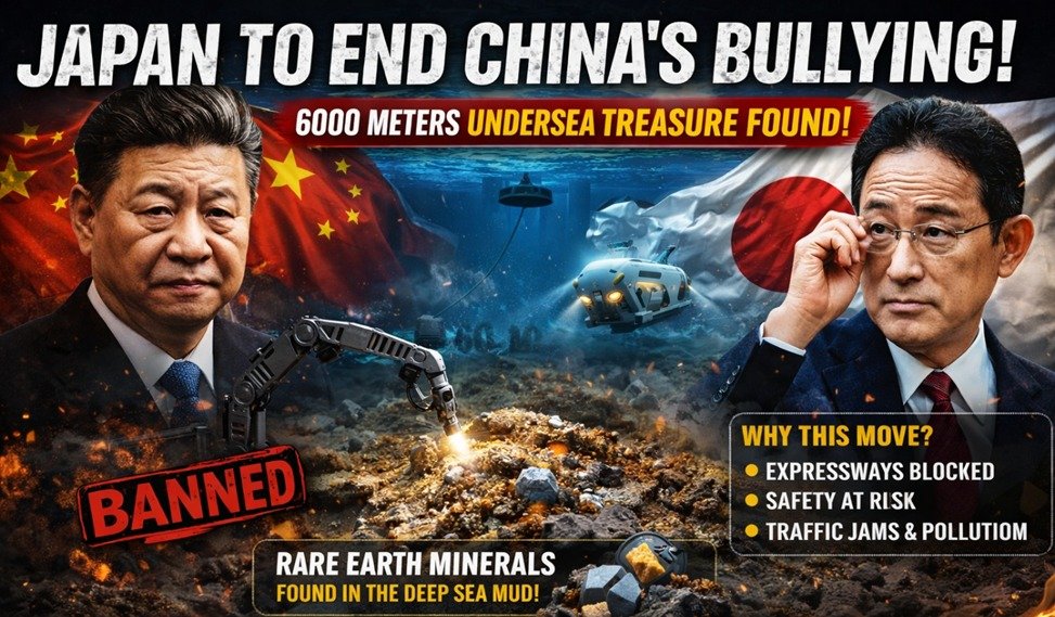 Japan retrieves hidden treasure from the ocean