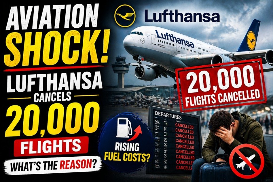 Aviation sector in turmoil Lufthansa cancels 20000 flights
