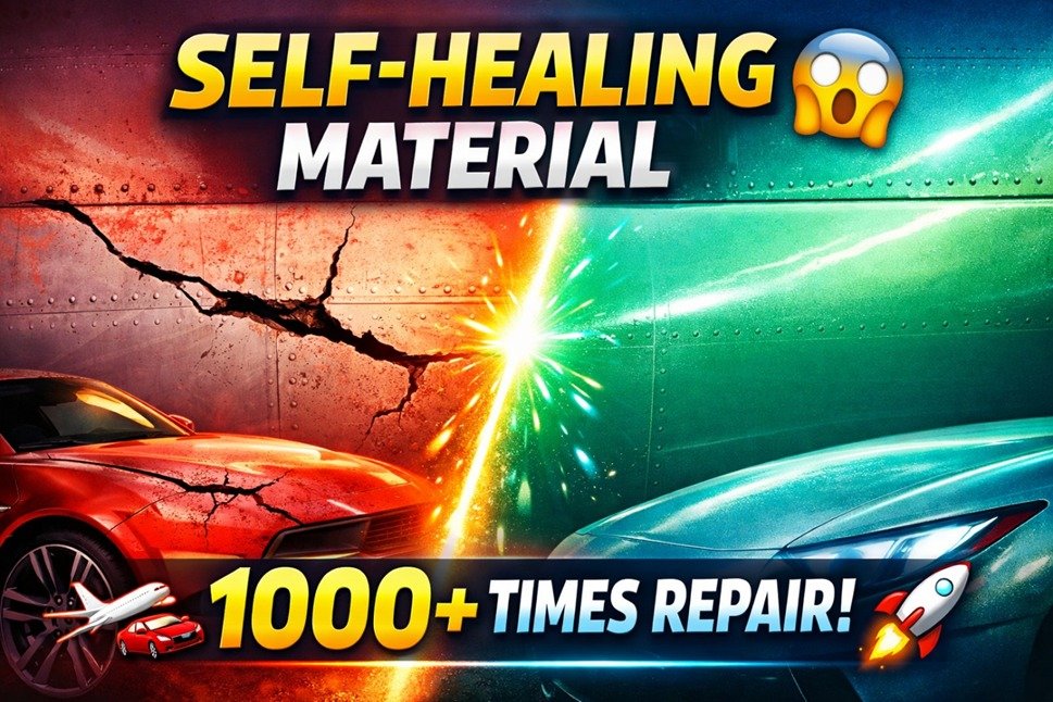 Machines heal themselves discovery from the US