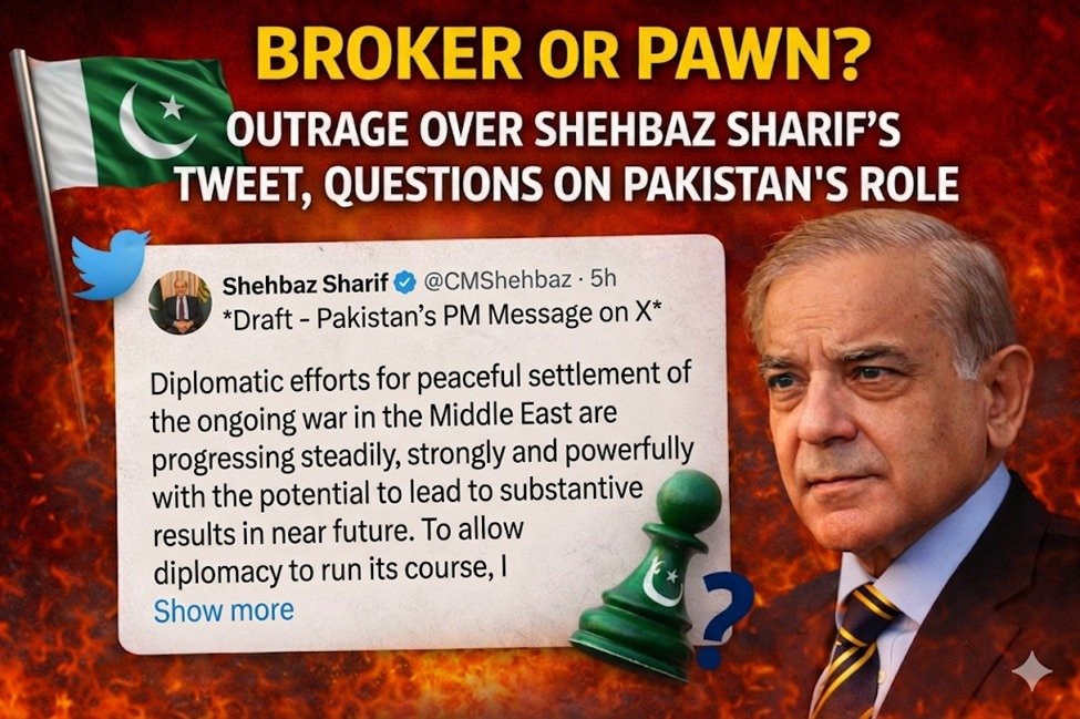 Shahbaz Sharif's tweet sparks uproar
