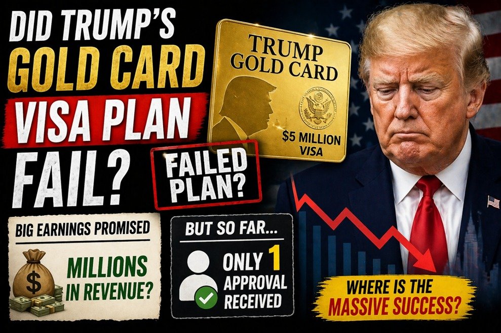 Trump Gold Card visa fail