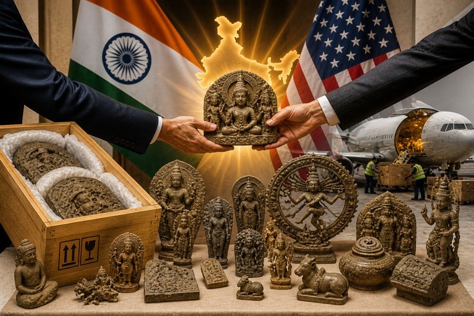 America returns India heritage