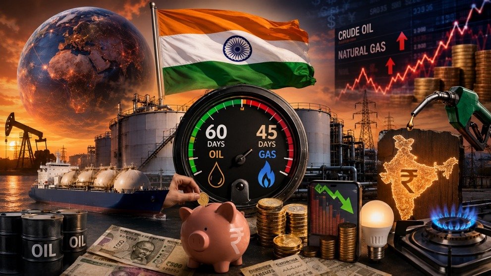 60 days of oil and 45 days of gas