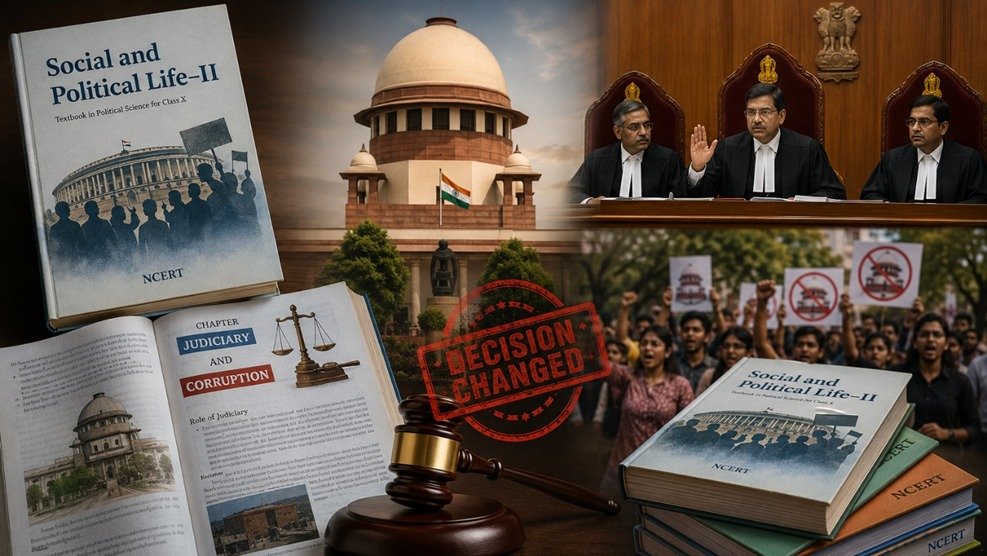 Supreme Court reversed its decision on NCERT book