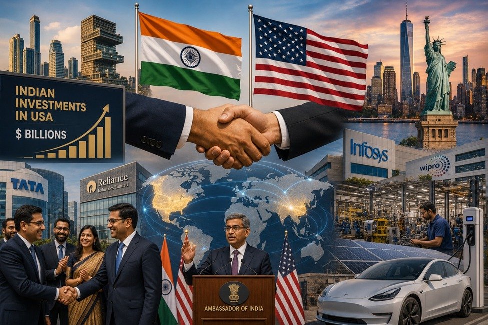 Indian companies invest billions of dollars in the US