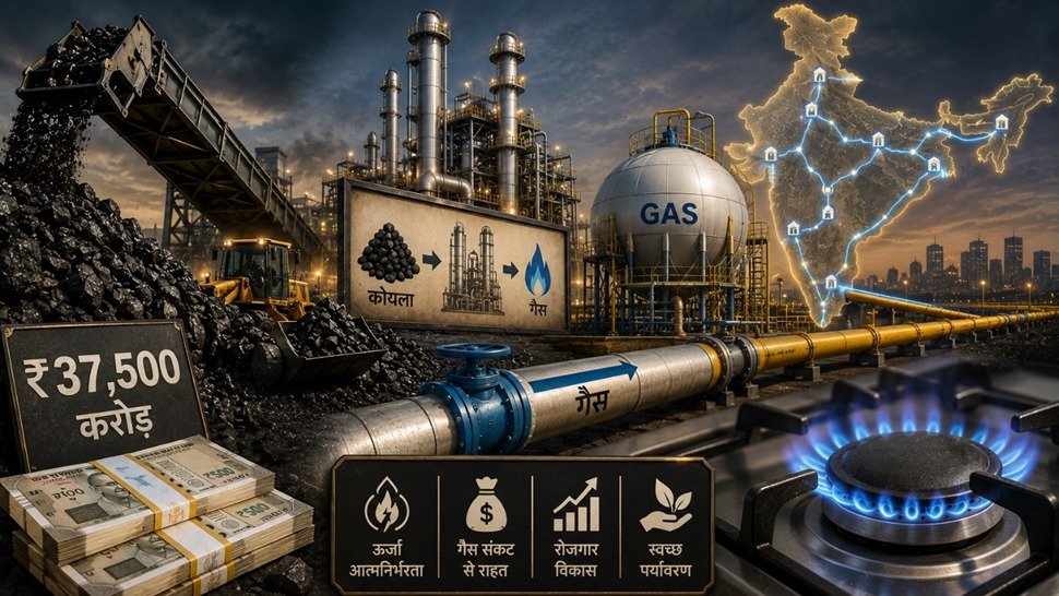 Now gas will be produced from coal