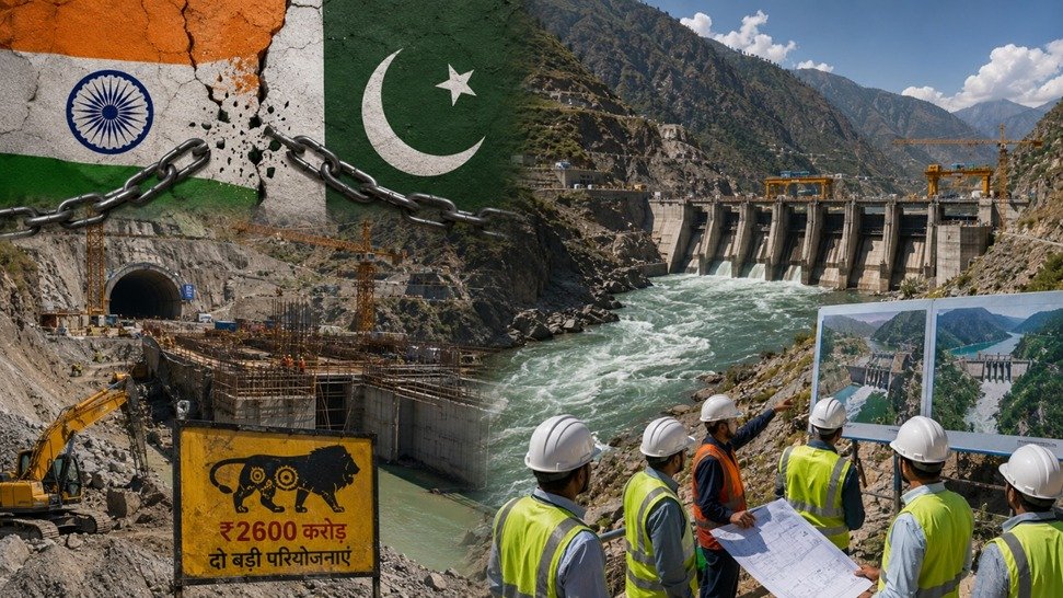 India starts two major projects worth ₹2600 crore on Chenab River