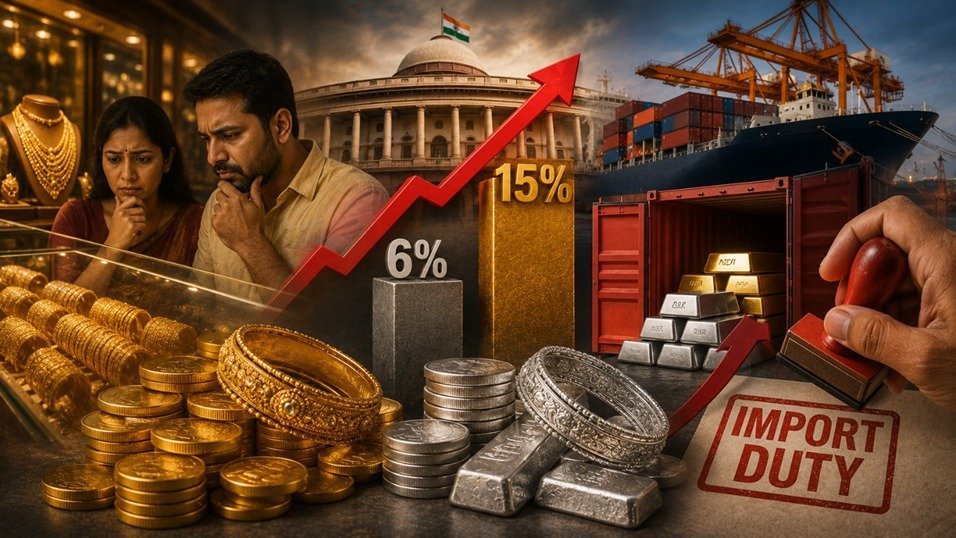 government increased import duty from 6% to 15%