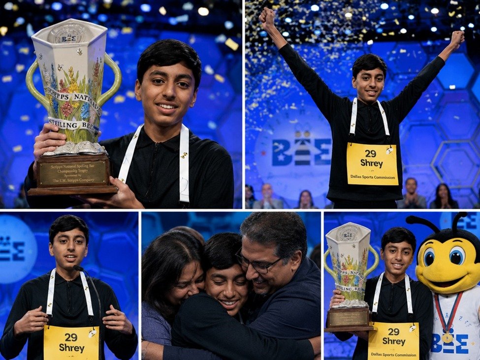 14-year-old Indian-origin student win the Scripps National Spelling Bee title