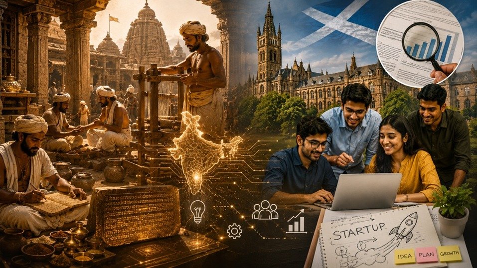 startup model existed in India since ancient times