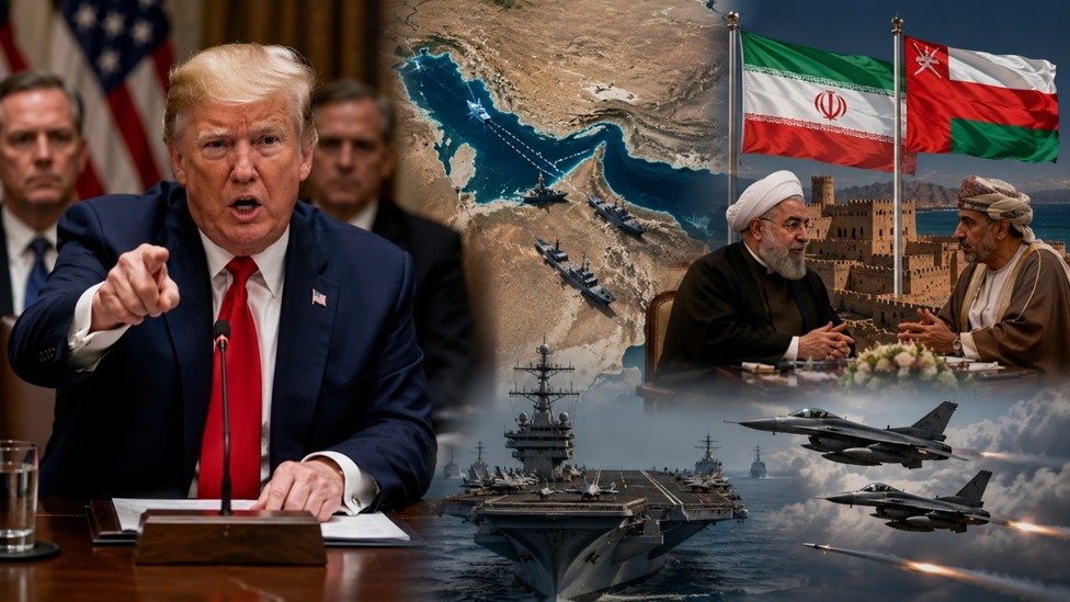Trump threatens to blow up Oman if it doesn't comply