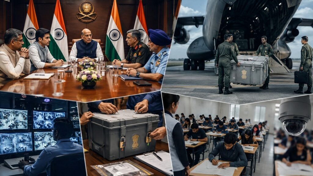 Air Force handle security of question papers NEET-UG re-test