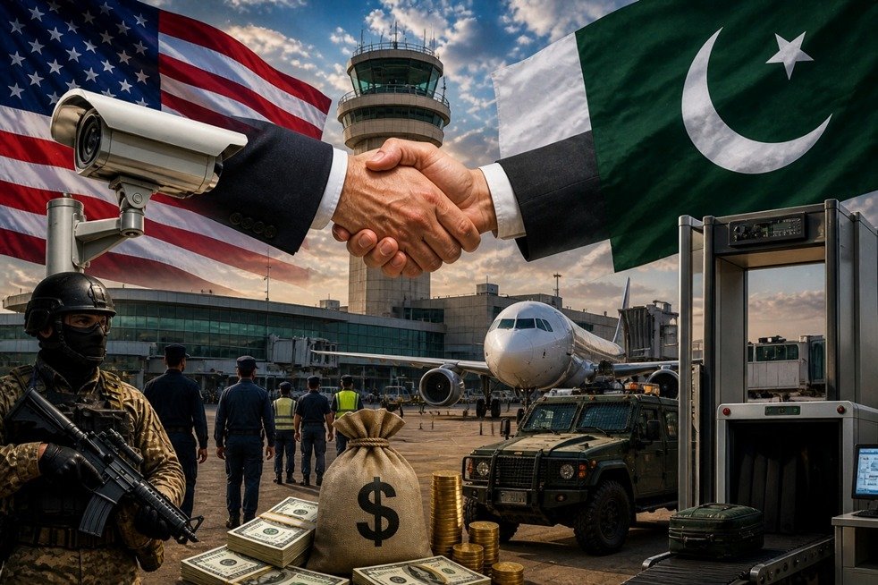 America $2.4 billion security investment Pakistan airports