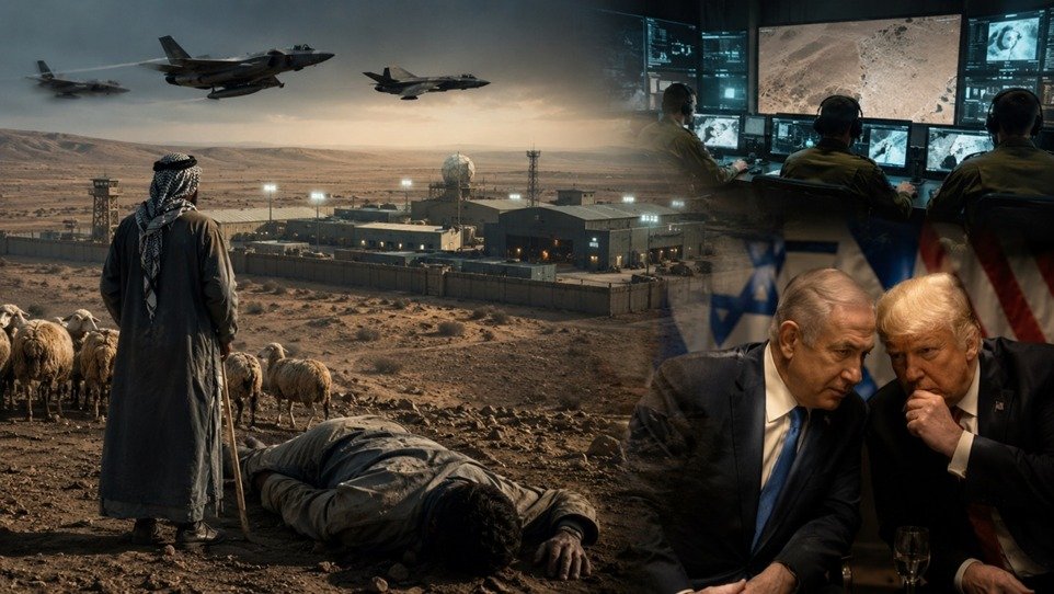 Israel secret military base in the Iraqi desert